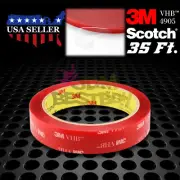 Genuine 3M VHB #4905 Double-Sided Mounting Foam Tape Automotive Car 20mmx35FT