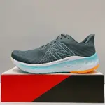 NEW BALANCE VONGO V5 男生 灰藍 2E寬楦 緩震 透氣 運動 慢跑鞋 MVNGOCD5