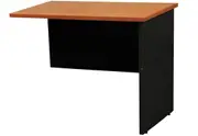 LOGAN REVERSIBLE RETURN 1200mm W x 600mm D x 730mm H Beech & Ironstone