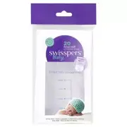 SWISSPERS Breast Milk Storage BAGS BREASTFEEDING breastmilk 20 x 3 = 60 Bags!!