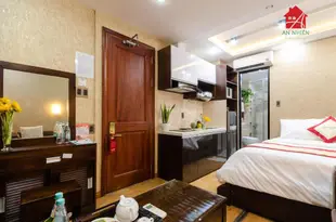 第1郡的1臥室公寓 - 25平方公尺/1間專用衛浴An Nhien Nguyen Trai Superior Studio AB