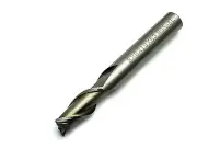 US Stock 3pcs 8mm Two 2 Flute HSS & Aluminium End Mill Cutter CNC Bit