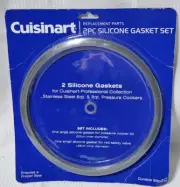 Cuisinart CPC22-SG2PK 2-Pk Silicone Gasket Replacement Set