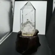 2.33LB Top Natural Phantom Ghost Quartz obelisk Crystals Tower Point Wand Reiki
