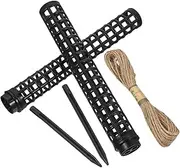 TINEASUR Indoor Climbing Plant Stakes Pcs Moss Poles for Plant Support Plastic Trellis Frame for Roses and Vines