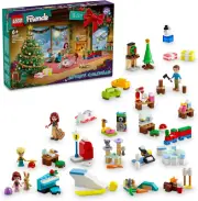 ® Friends Advent Calendar 2024 42637 Christmas Countdown Toy for Kids with 5 Cha