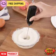 1 Pc Powerful Milk Frother Wand Mini Handheld Milk Frother with Stainless Steel