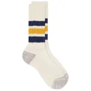 RoToTo Coarse Ribbed Old School Crew Socks