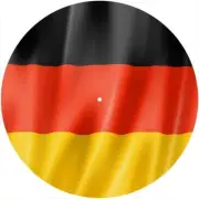 Slipmat Slip Mat Felt for 12" Turntable LP DJ Record Deck Player FLAG GERMANY 1