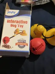 JOYLY Double Suction Cups Dog Toy-Premium Quality Interactive New Open Box
