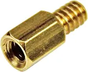 StarTech 6-32 Brass Motherboard Standoffs for ATX Computer Case - 15 Pack STANDOFF632