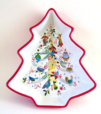 Southern Living Twelve Days of Christmas Stoneware Baker Dish NWT