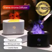 USB Ultrasonic Flame Humidifier Led RGB Essential Oil Fire Flame Aroma Diffuser