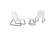 KETER RIO PATIO FURNITURE SET - WHITE