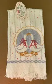 Duck/Geese NEW vintage dish towel Homespun Hearth LAST ONE