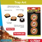 3pc Trap Ant Pre Baited Bait Station Glue Killer Nest Stop Pest Colony Outdoor