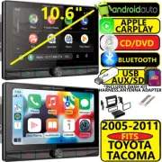FOR 05-11 TOYOTA TACOMA CD/DVD NAV BLUETOOTH CARPLAY ANDROID USB AUTO CAR RADIO (for: Toyota)