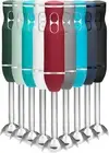 Immersion Stick Hand Blender with Stainless Steel Blades, Powerful Electric I...