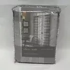 allen + roth 84-in Grey Light Filtering Back Tab Single Curtain Panel Heston New