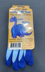 Bellingham Kids Blue Gloves Size XSmall Great Grip Durable Machine Washable
