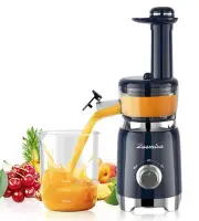Cold Press Juicer, Juicer Machines for Vegetable and Fruit with Upgraded Navy