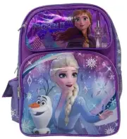 Disney Frozen 2 Elsa & Anna Travel School Backpack 16in