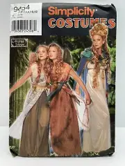 Simplicity Pattern 9454 Misses' Fairy Costumes Sizes 6-12 Uncut