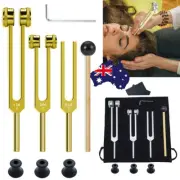 Aluminum Alloy Musical Tuning Fork Instrument Kit for Sound Healing Sound