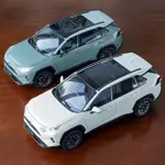 🔥合金模型車 1:18 1/18 RAV4 5代 五代 金屬模型車 汽車玩具 男友禮物 送禮 收藏 生日禮物 父親節禮物