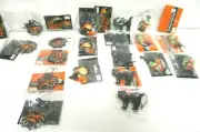 Halloween ornament lot Witches Black Cats Spider Webs unopened crafting
