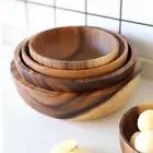 Rice Bowl Natural Convenient Stackable Bowl Fruit Rice Bowl Polishing