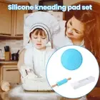 1 Set Dough Pad Non-stick Wide Application Pasta Fondant Dough Roller Kneading