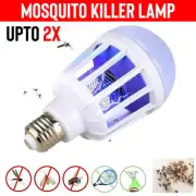 Electric Mosquito Killer Lamp Fly Bug Zapper Trap LED UV Mozzie Insect Catcher