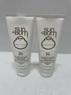 2 Pack-Sun Bum SPF 50 Mineral Sunscreen Lotion - 3 Fl oz - SEALED - EXP 11/25+
