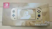Nintendo Switch Lite Legend of Zelda Hyrule Limited Edition Gold Console Box set