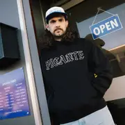 END. x PICANTE Headline Chain Stitch Hoodie
