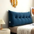 Large Bolster Reading Back Rest Pillow Triangular Headboard Pillow Day Bed Ba...