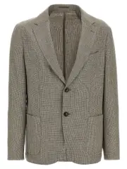 [Pal Zileri] Pal Zileri-Single-Breasted Blazer Beige-Uomo 48IT