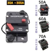 Circuit Breaker Fuse Reset 12-48V DC Car Boat Auto Waterproof