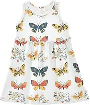 [Caihoyu] Toddler Girl Summer Dresses Toddlers Fashion Spring Dresses Party Dress, Multicolor14, 4 Years