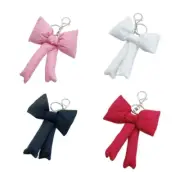 Stylish Bowknot Bag Charm Portable Phone Straps Chain Keychain for Women Girls