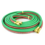 INTERSTATE PNEUMATICS HW44-100T 1/4 in. x 100 Ft. Grade T, Twin Gas Welding