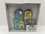 DEMDACO Glass Fusion Pop Ins (BABY with Balloons), 2015, #2020160302, New