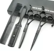 Hair Cutting Scissors Set with Combs Lether Scissors Case,Hair Cutting Shears Ha