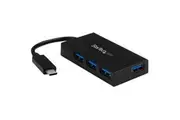 StarTech 4 Port USB C 3.0 to USB A Hub w/ Power Adapter