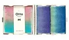 Otta half towel handkerchief 22-50 3-piece set pink yellow blue 25 x 12.5cm