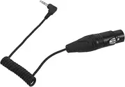 UPKOCH Balanced XLR Mic Cable for Microphone 3.5mm TRS to XLR Cable Mic Cable XLR Audio Cable Flexible XLR Cable Female Cord Microphone Accessories Microphone Cable Audio Transferring