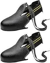 LeeQinersw Steel Toe Covers No Slip Anti Smashing Toe Overshoe for Workplace Industry