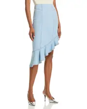 Generation Love Sable Cascade Denim Skirt