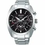 SEIKO精工ASTRON 5X53雙時區太陽能手錶(SSH021J1)-灰黑 ˍSK040